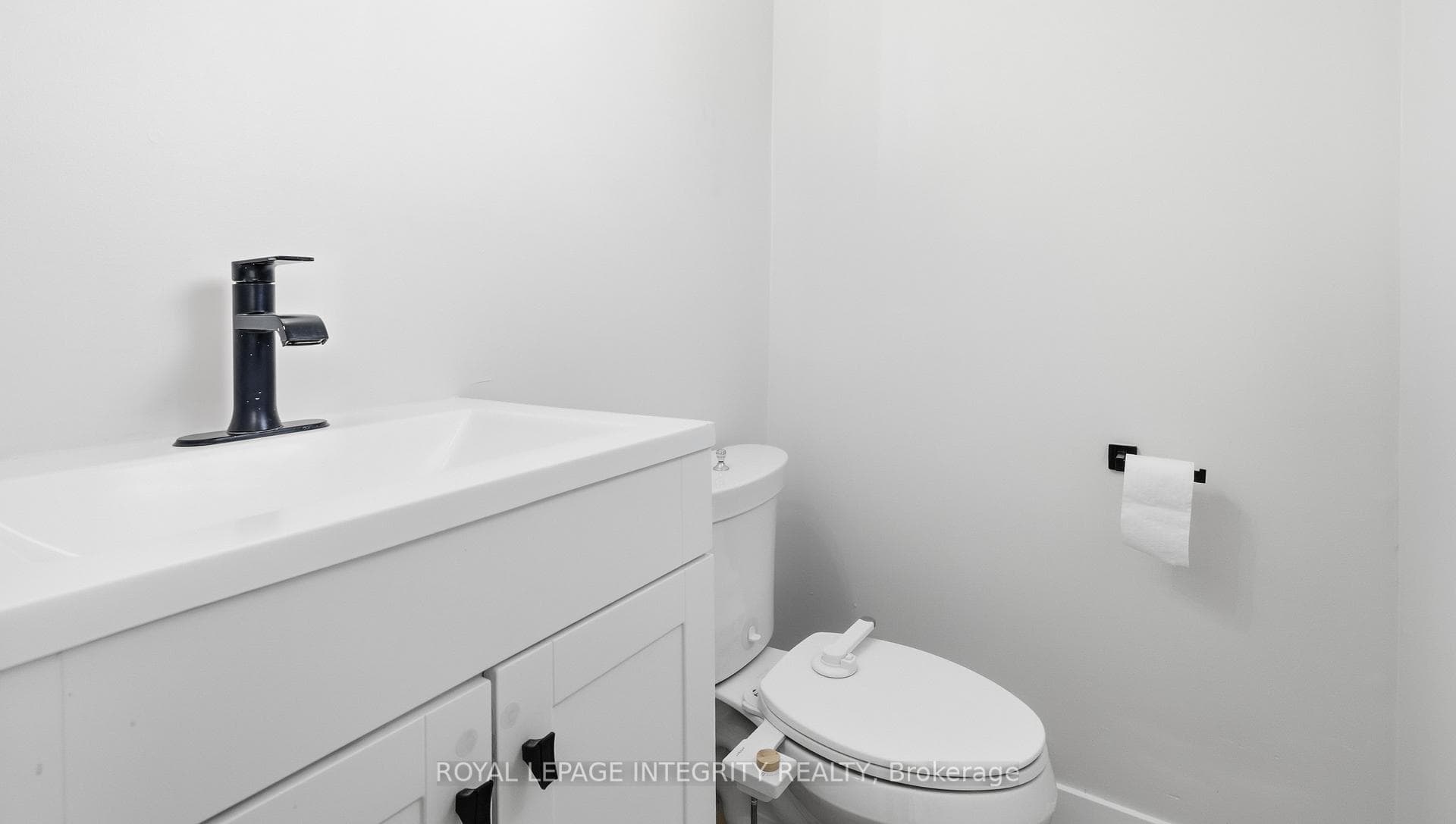 Main floor powder room