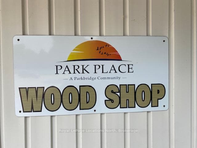 Park Place Woodworking Shop Sign