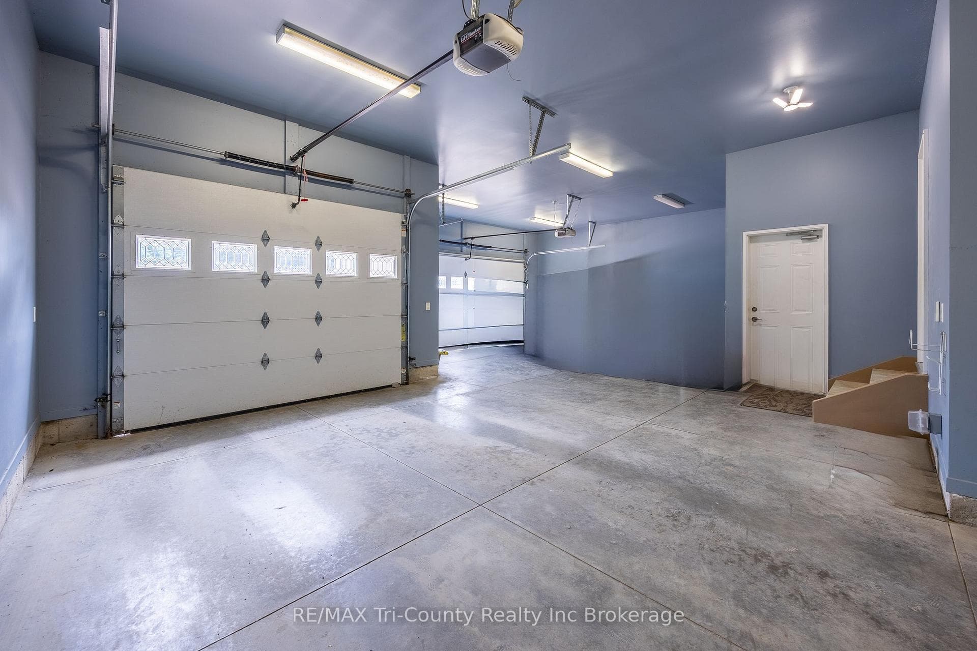 Attached garage
