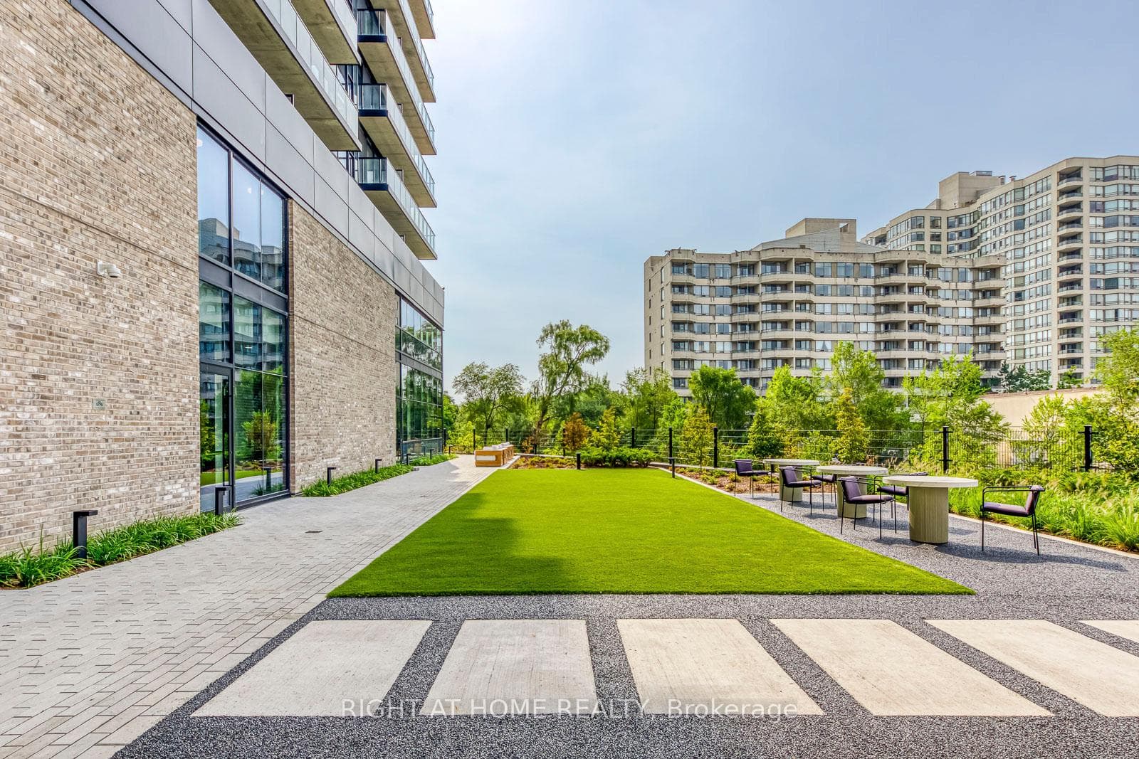 Common area patio