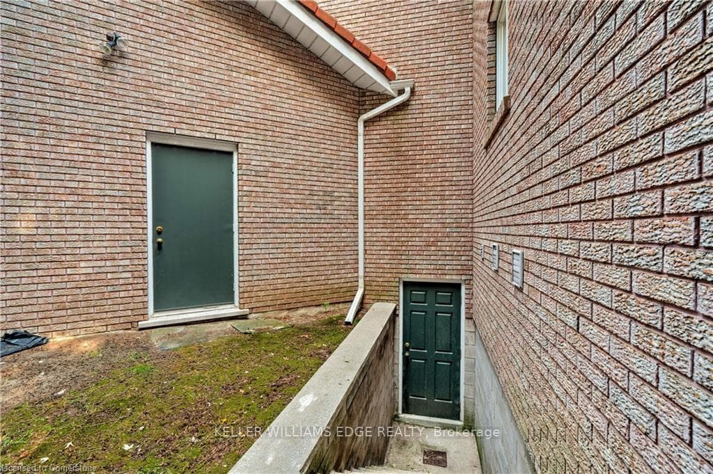 Separate walk up to basement