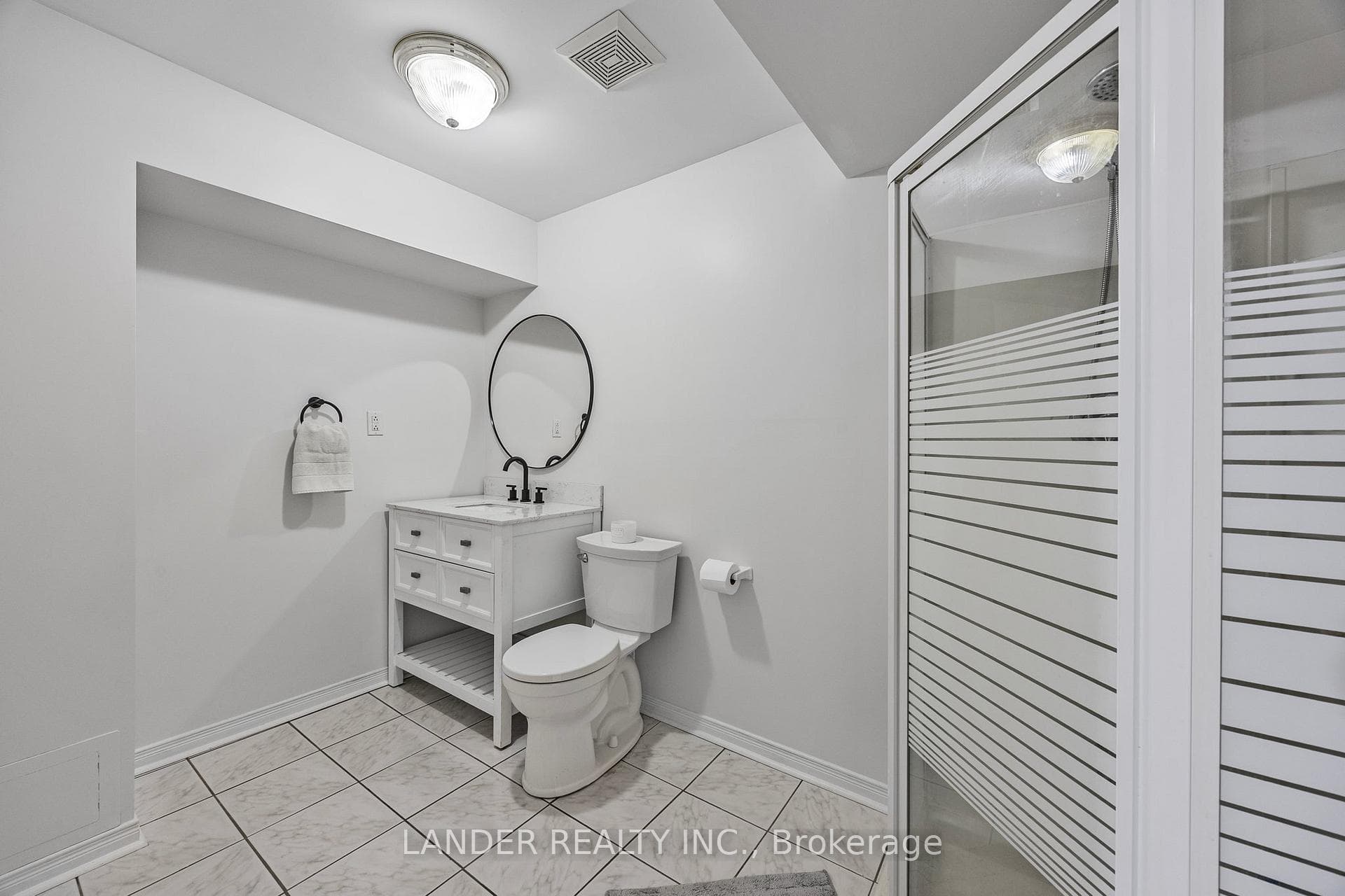 Lower Level 3 Piece Bathroom