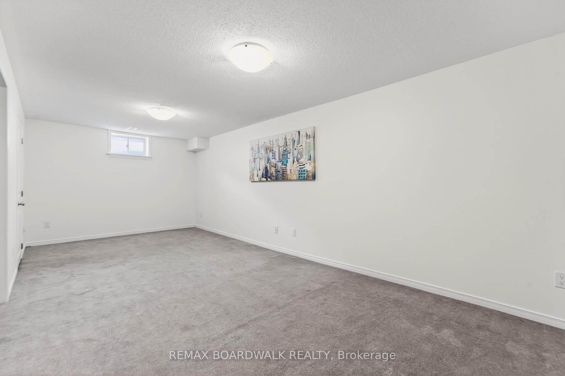 Fully Finished Lower Level Family Room