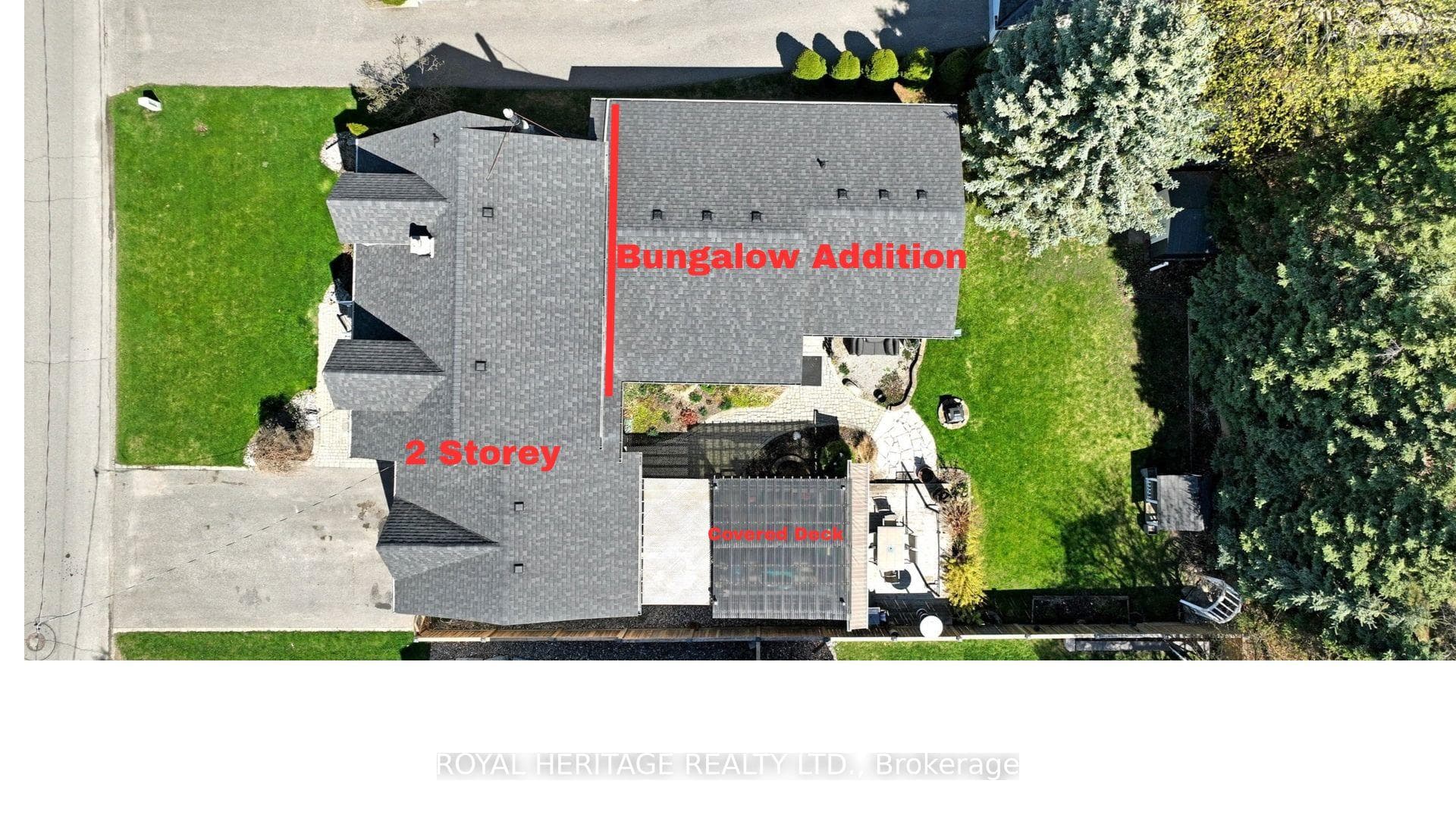 Main house and Bungalow Addition