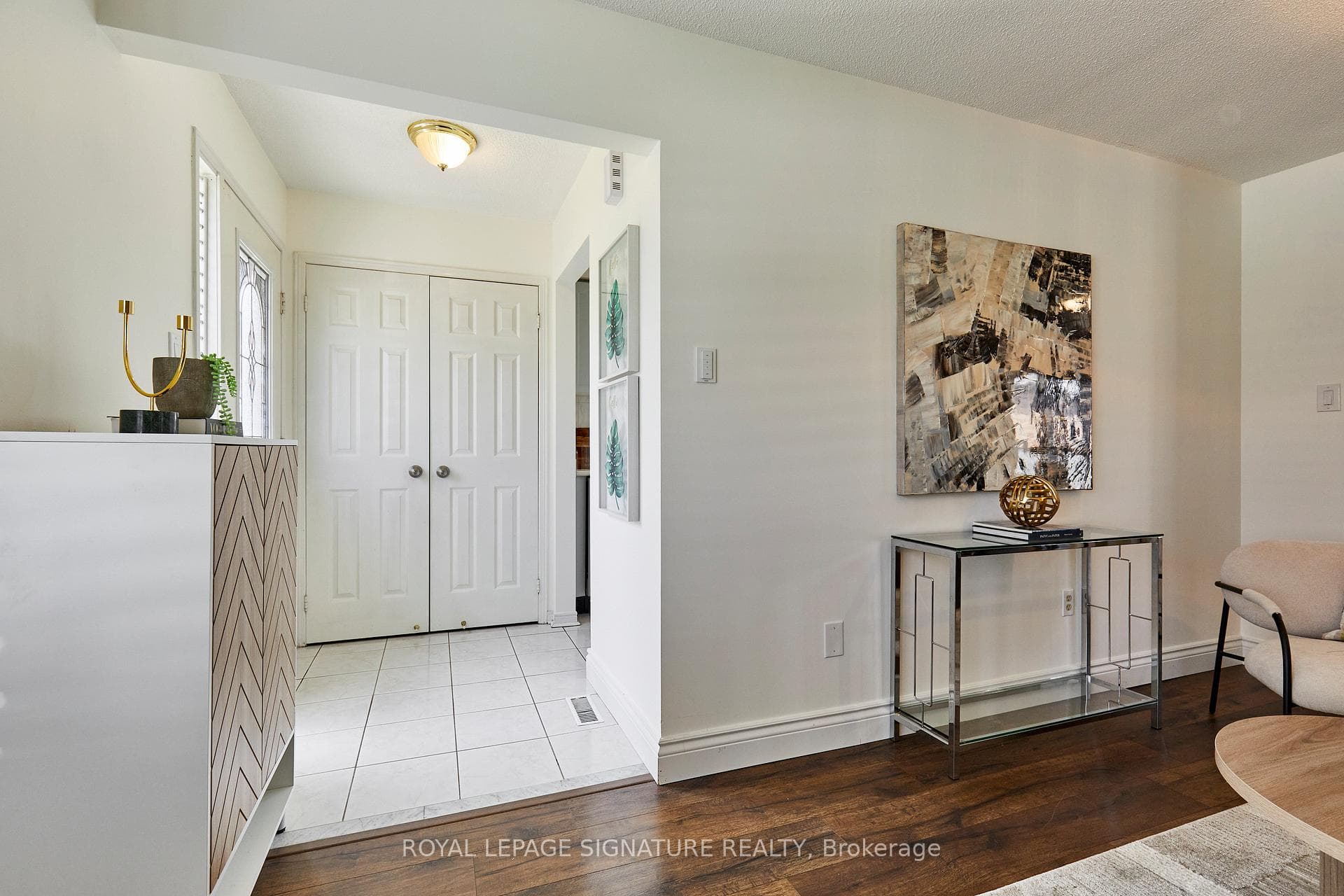 Front Foyer - Large Double Closet