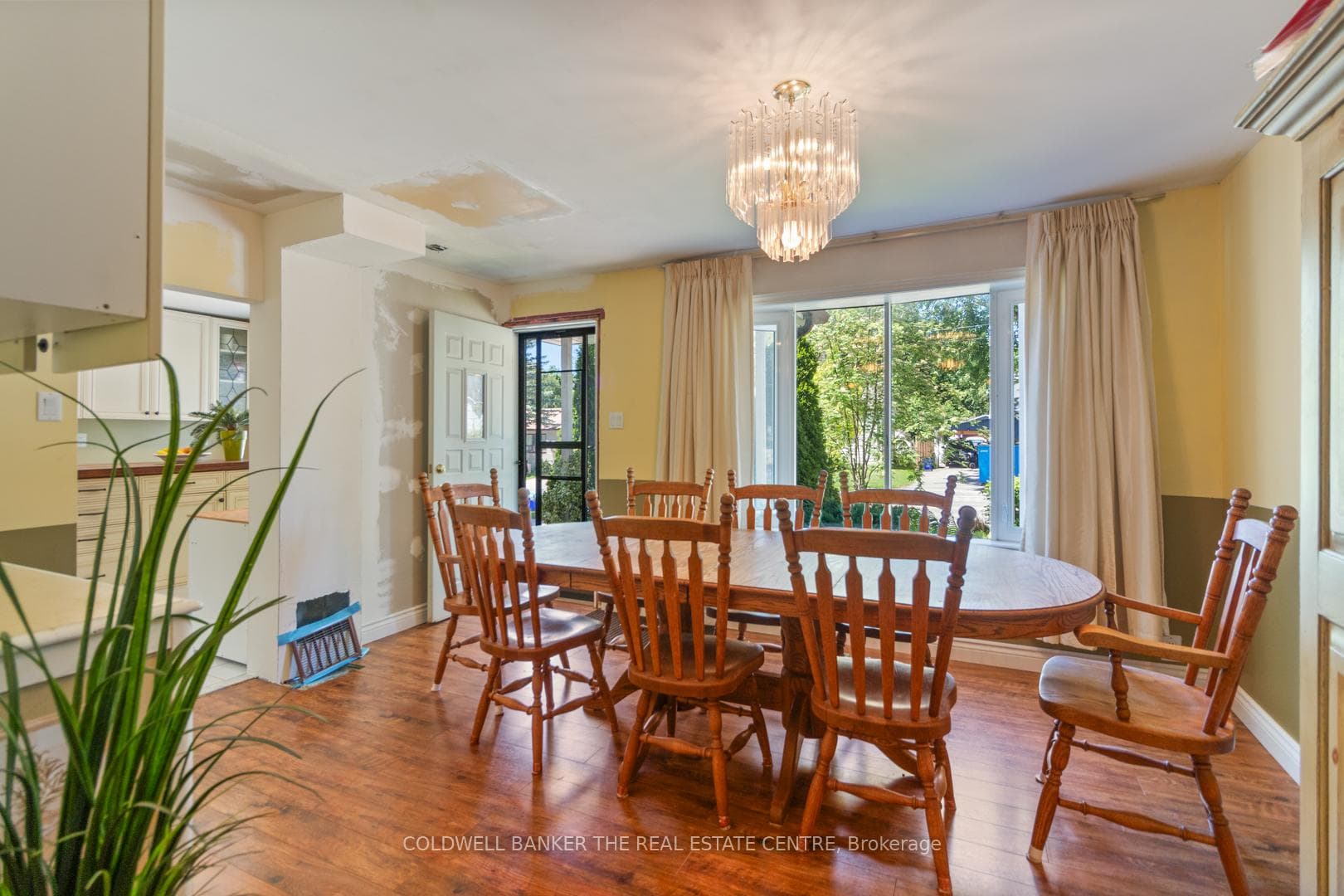 Dining Room with Front Entry