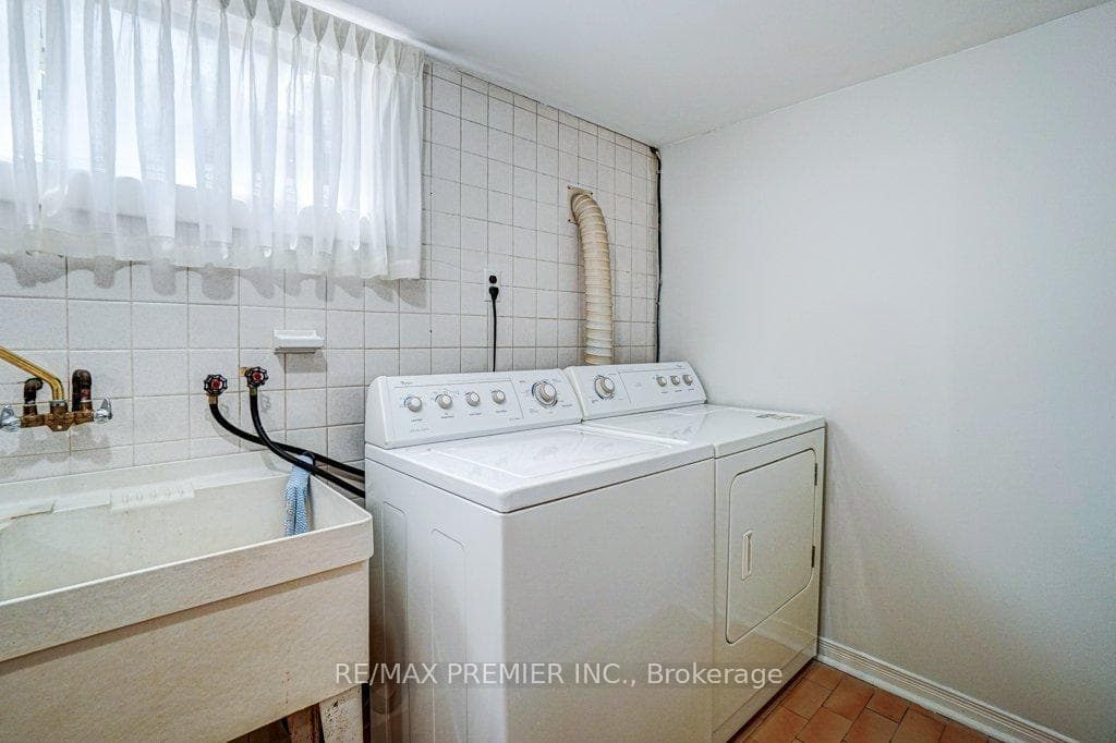 Laundry area