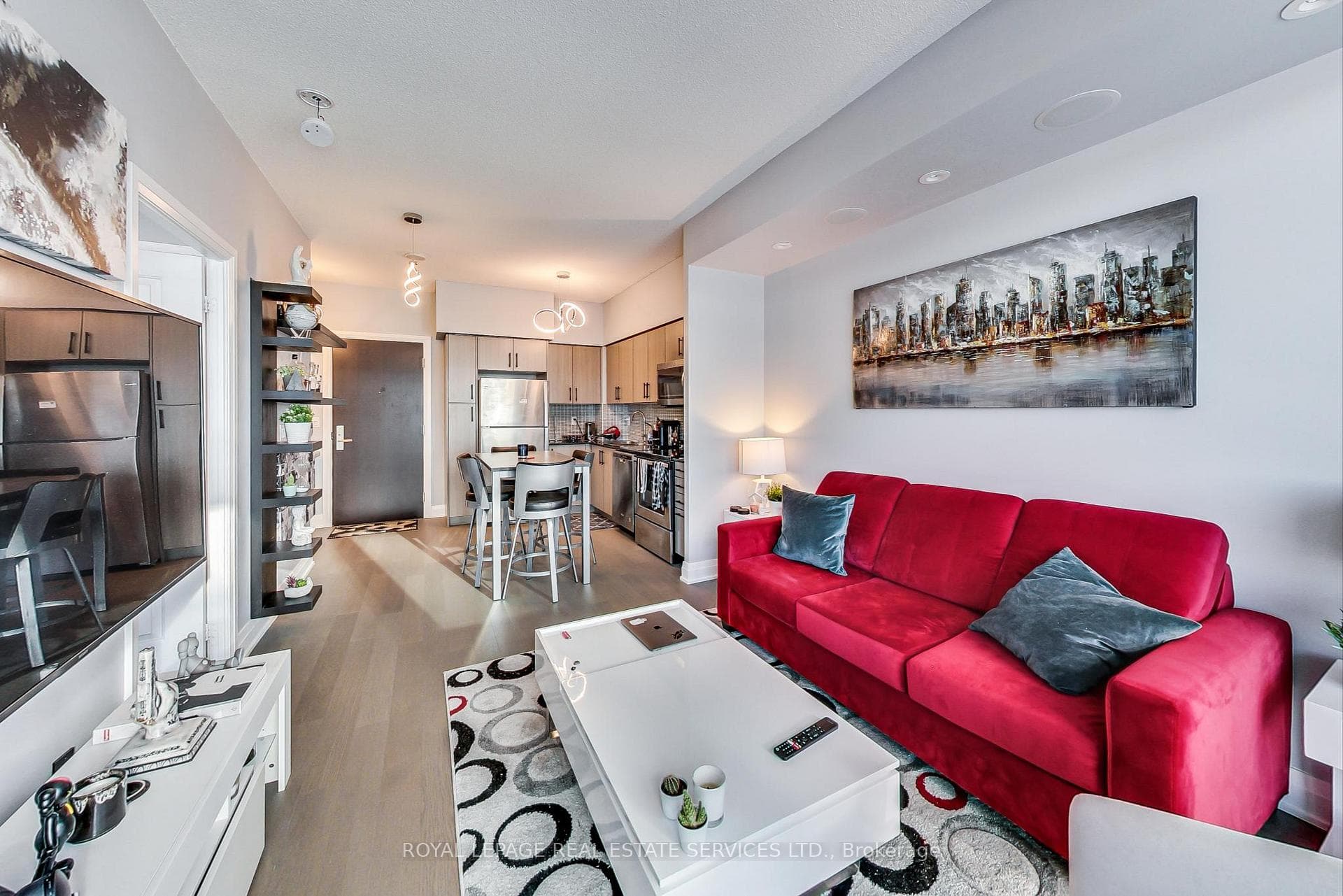 Living Room and Kitchen