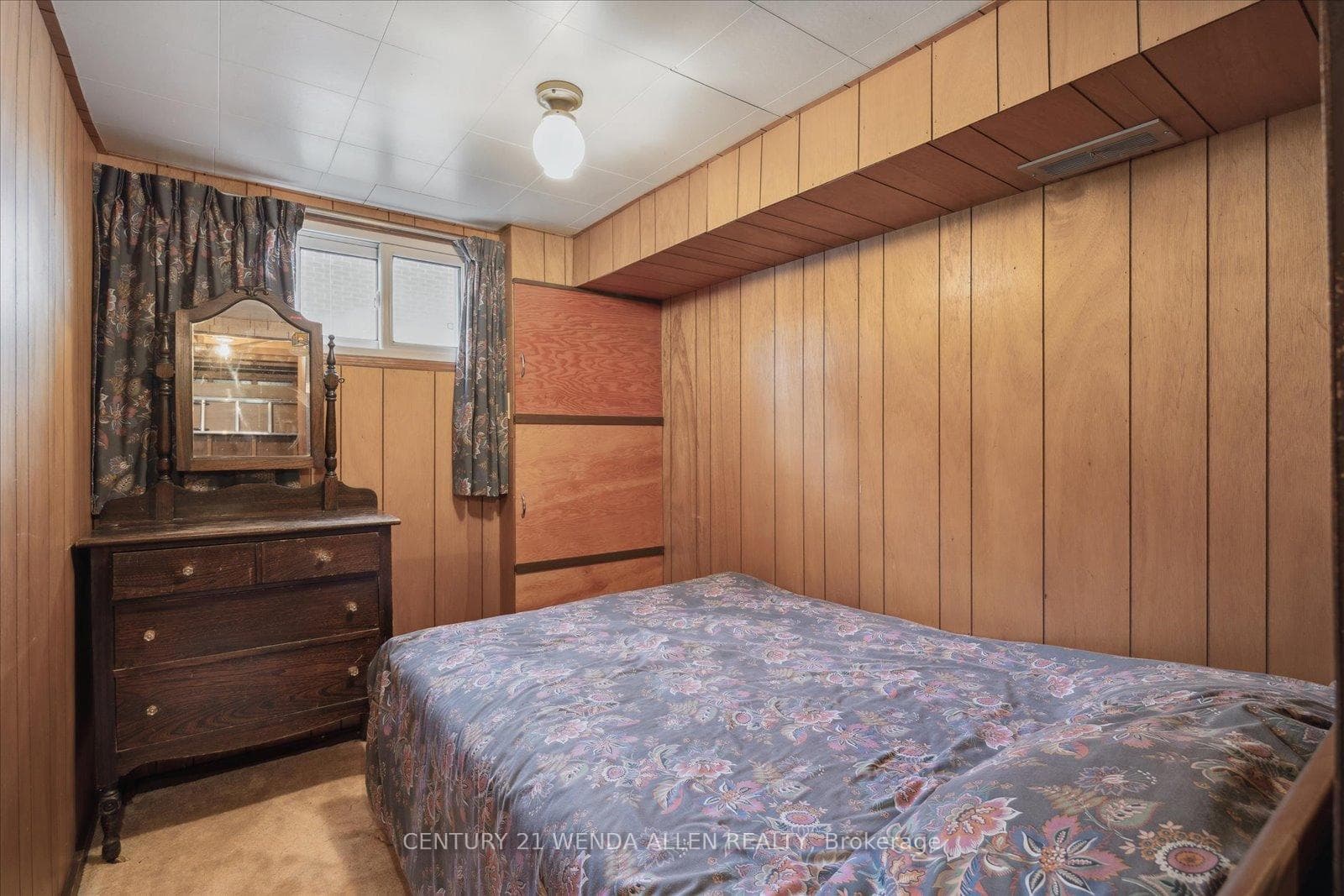 4th bedroom in basement
