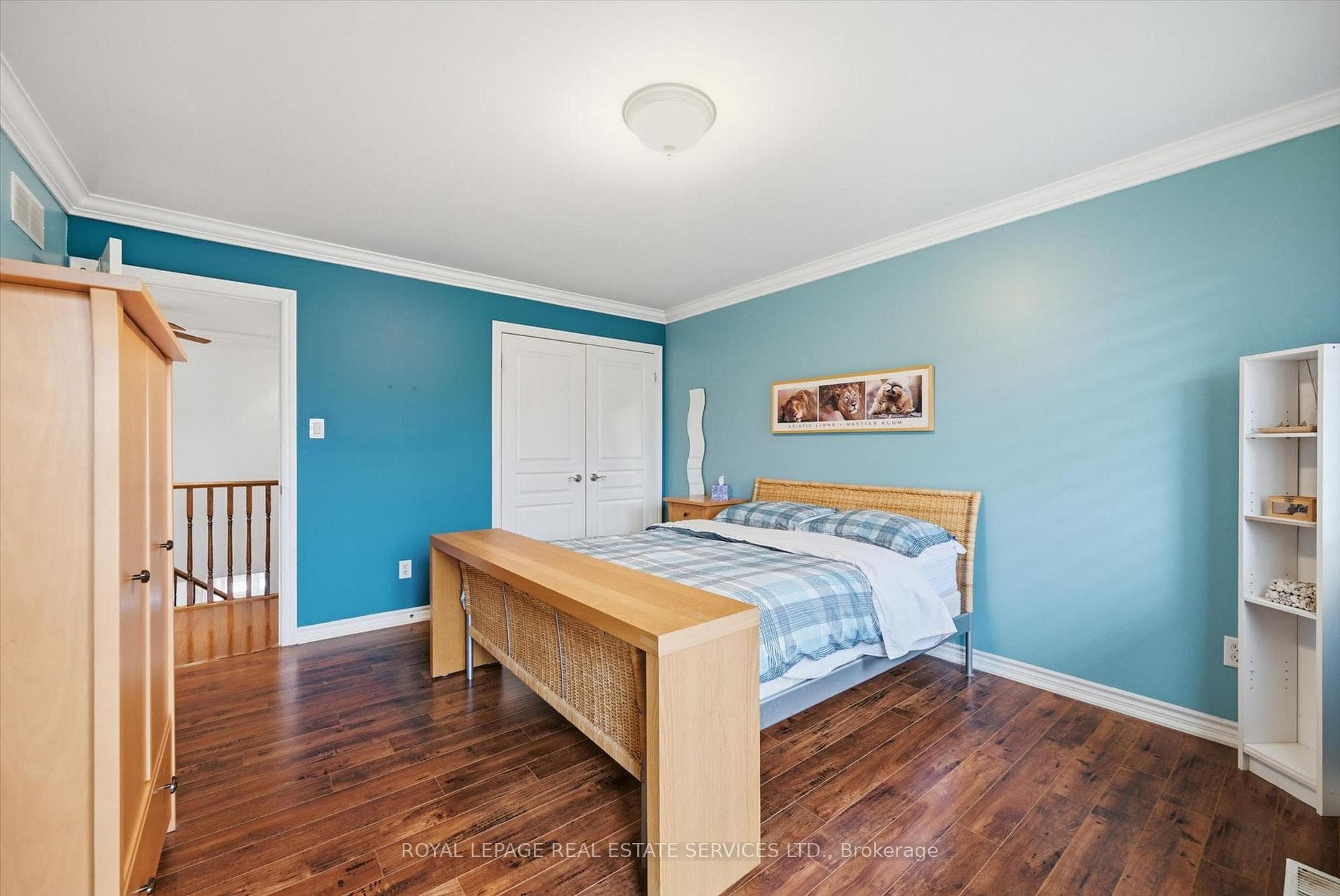 Fourth Bedroom with Engineered Hardwood Flooring