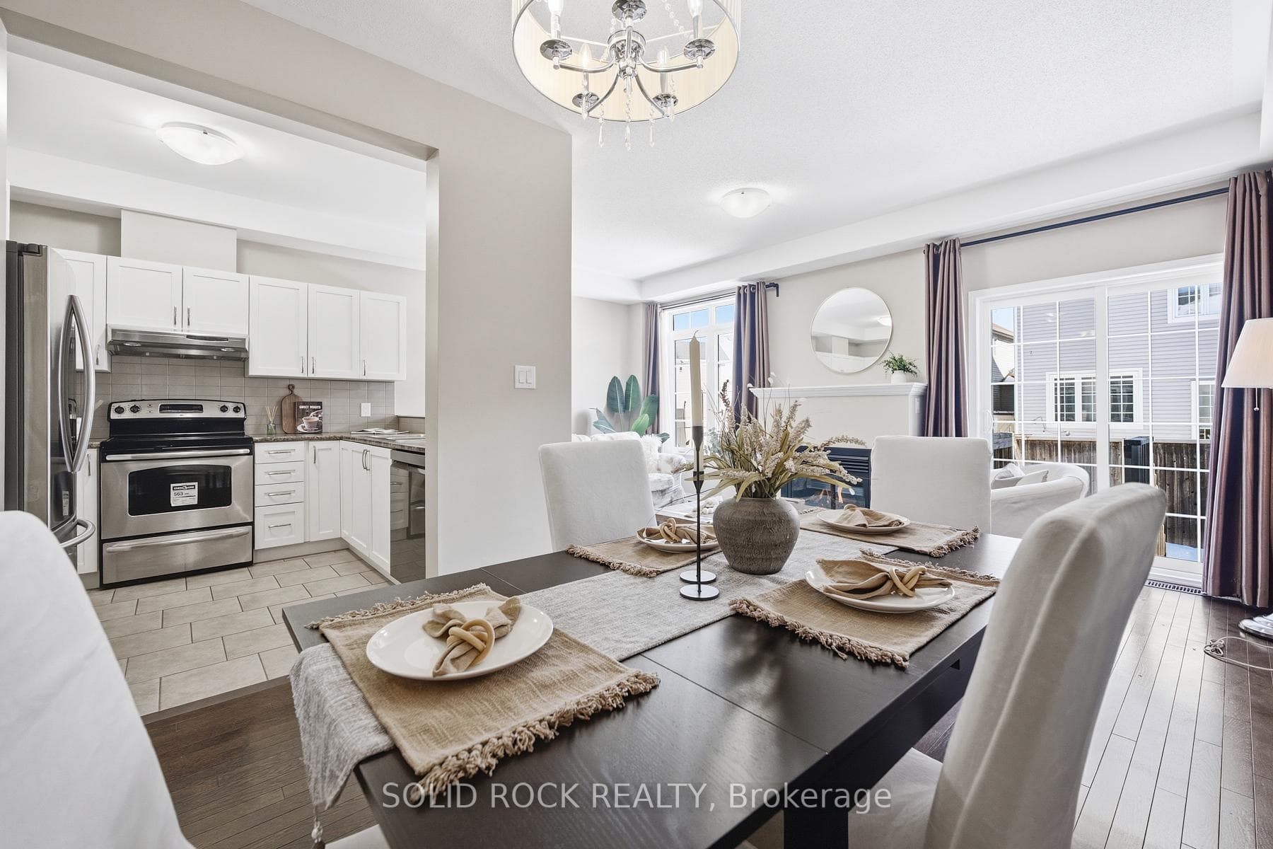 Large windows flood the space with natural light