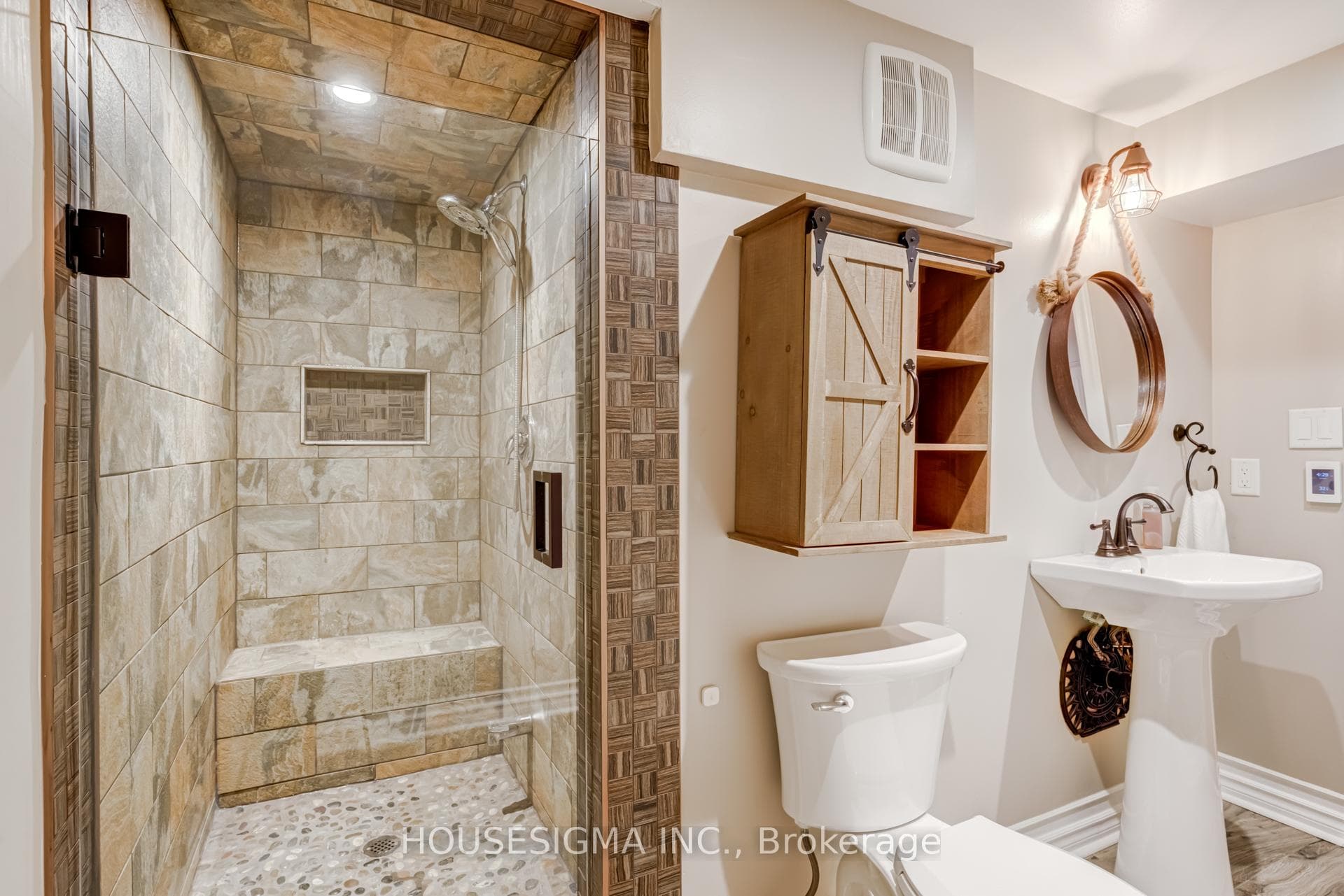 Custom Lower Level Bathroom