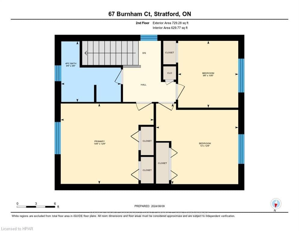 Floor Plan / Second Floor