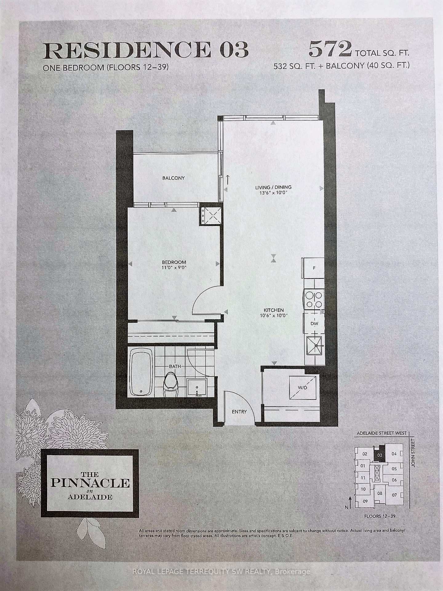 295 Adelaide Street Unit 1503 photo 12