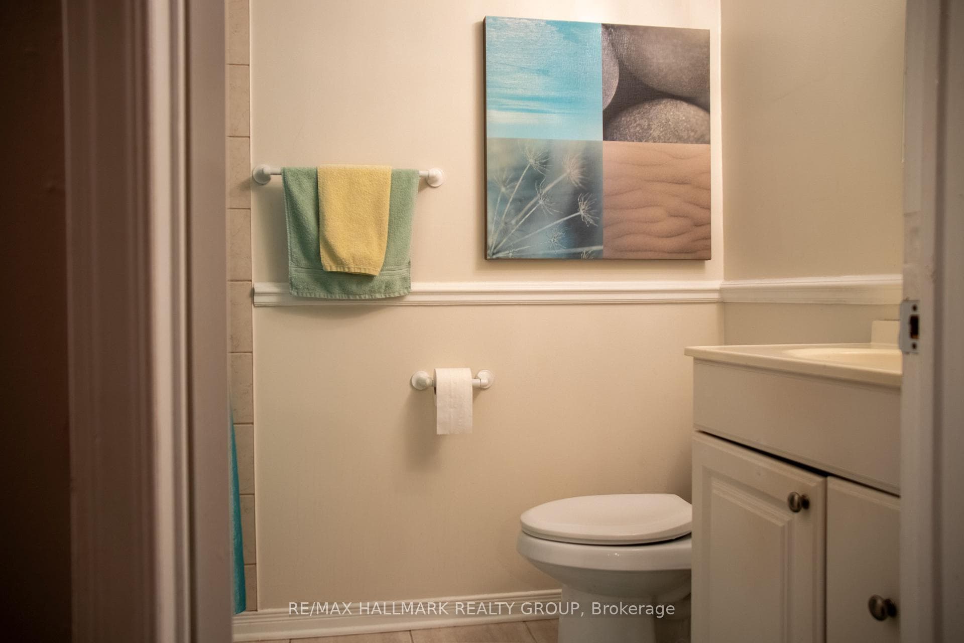 Basement full washroom