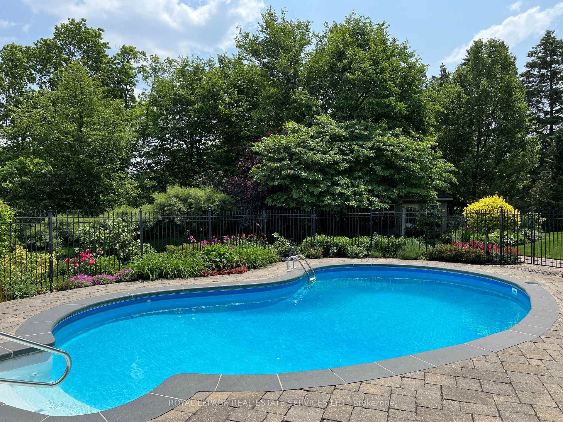 Solar and Propane Heated Saltwater Pool
