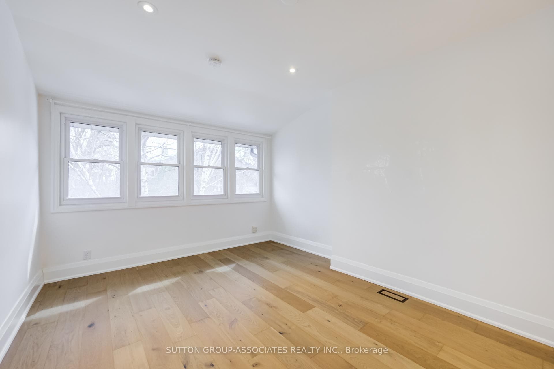 bedroom overlooking front yard