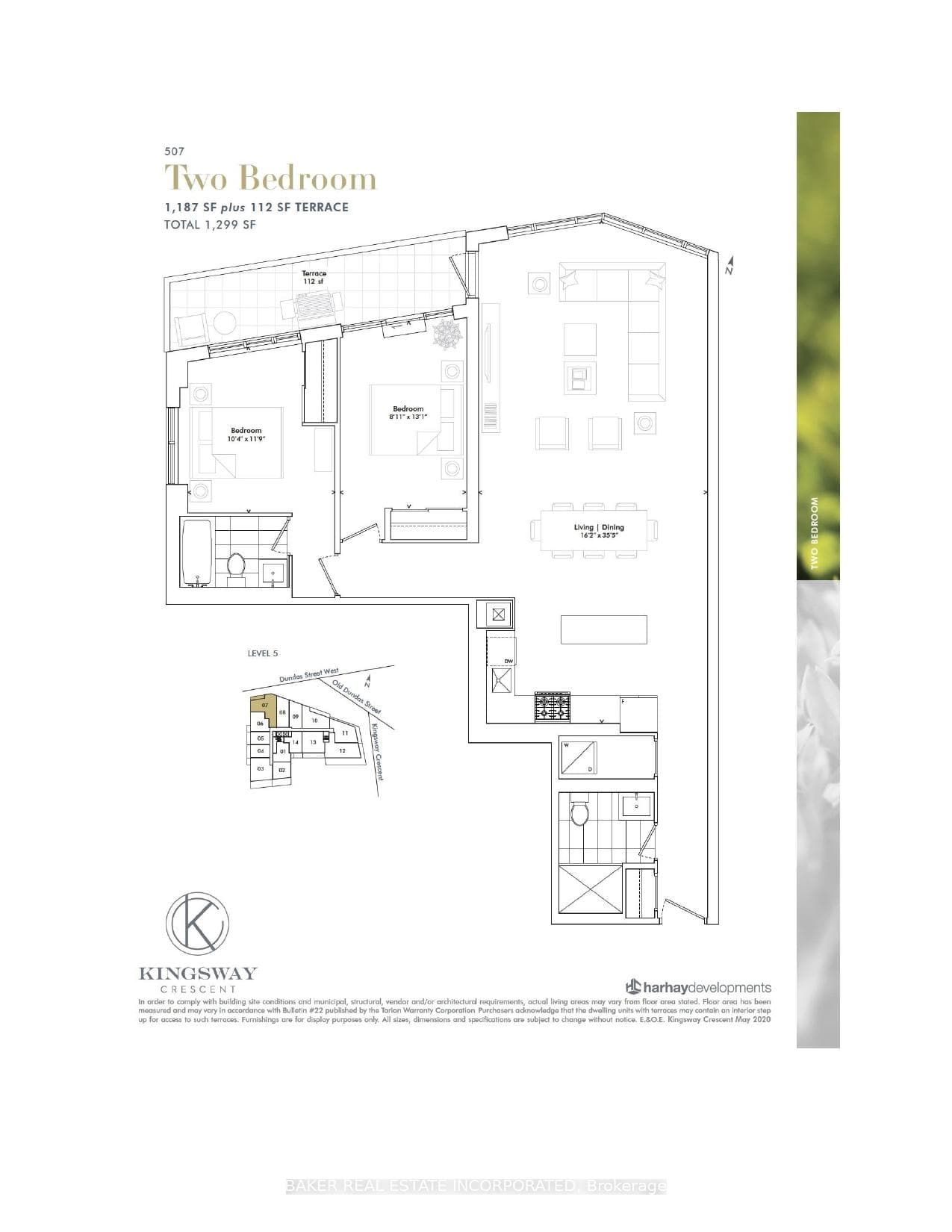 Unit 507 Floor Plan