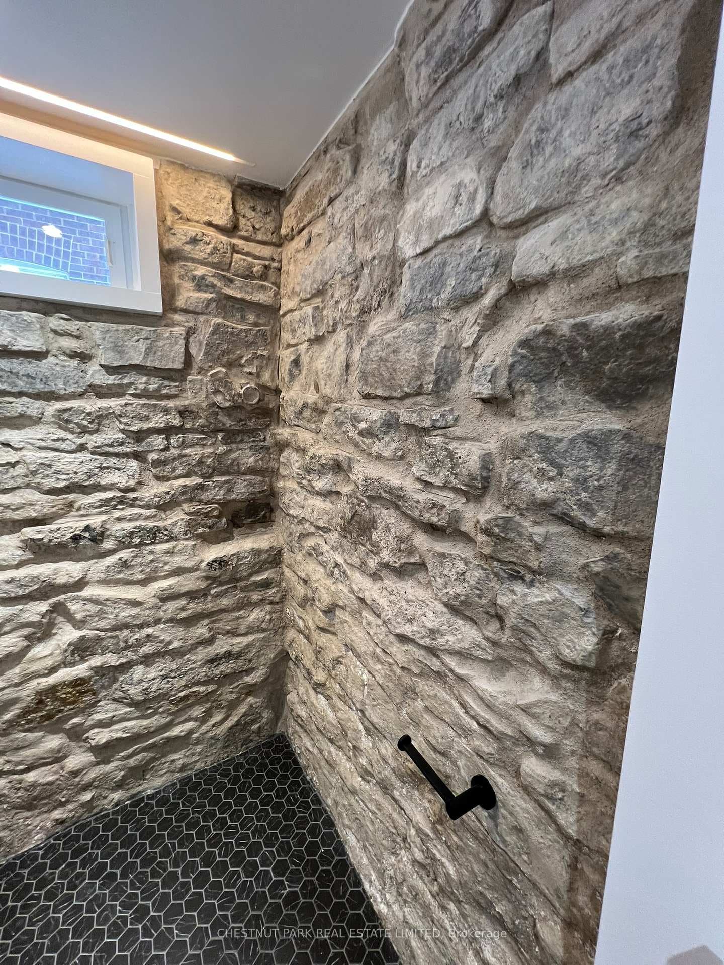 Beautiful stone foundation!