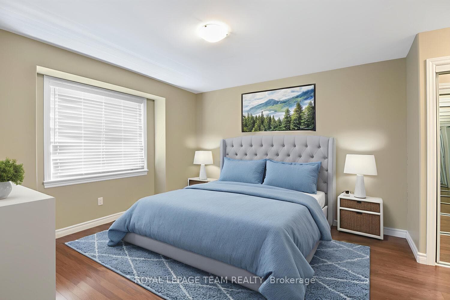 Front bedroom shown Virtually as 2nd br.
