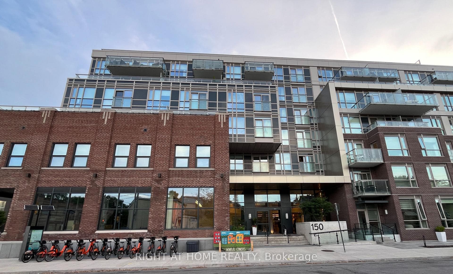 Front of the Building