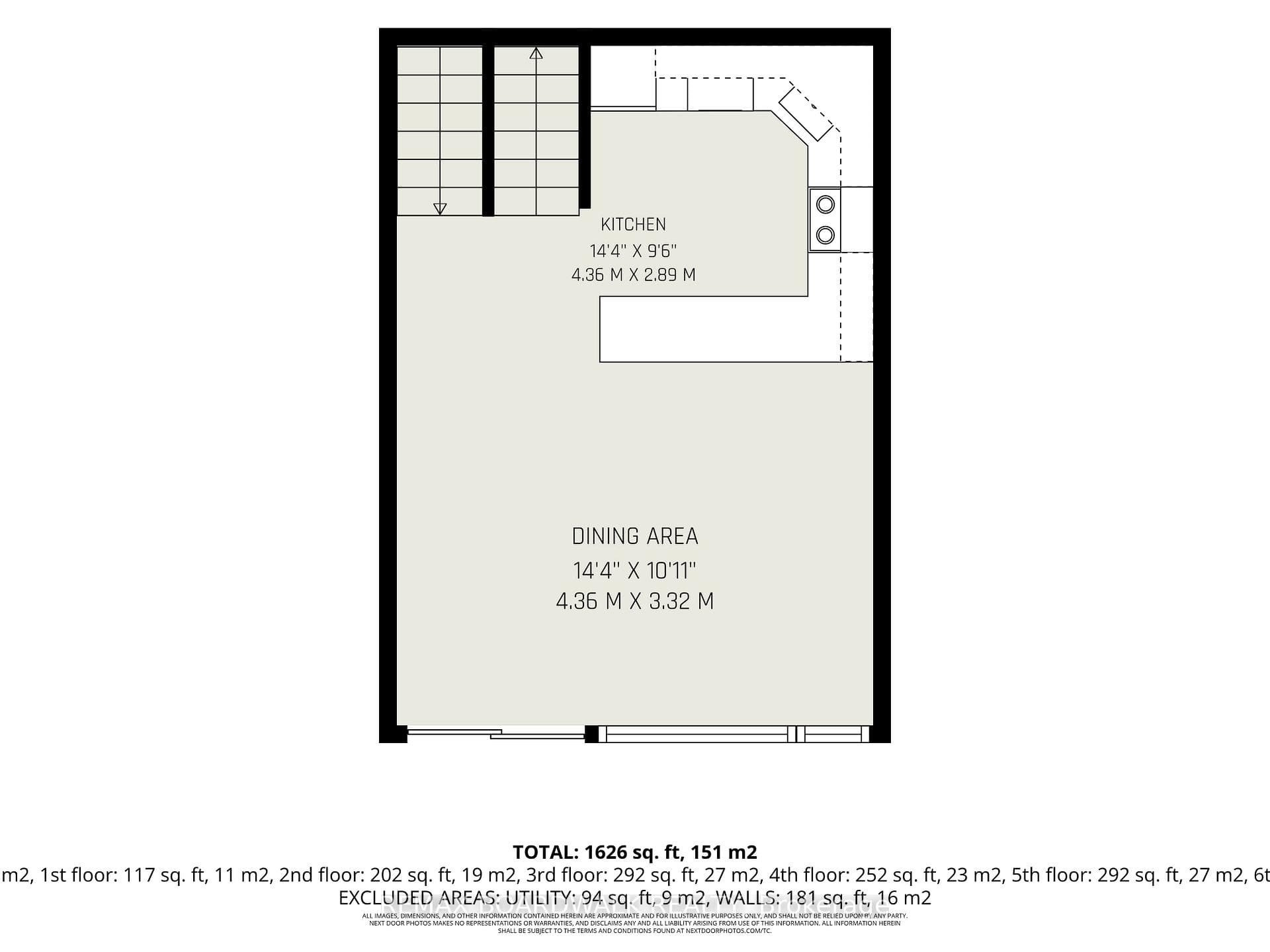 Floor Plan - Kitchen & Dining