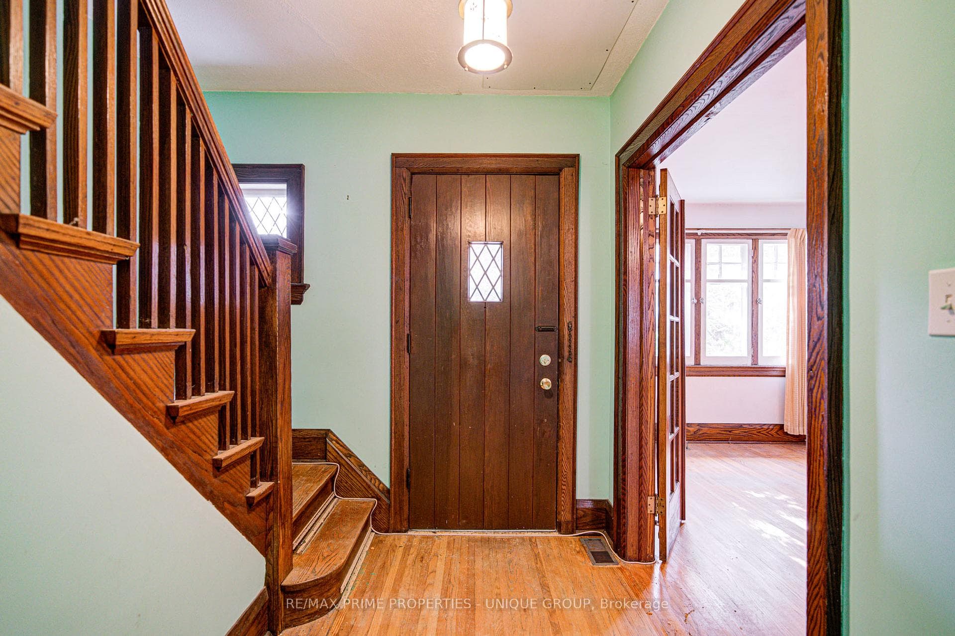 Front door from foyer.
