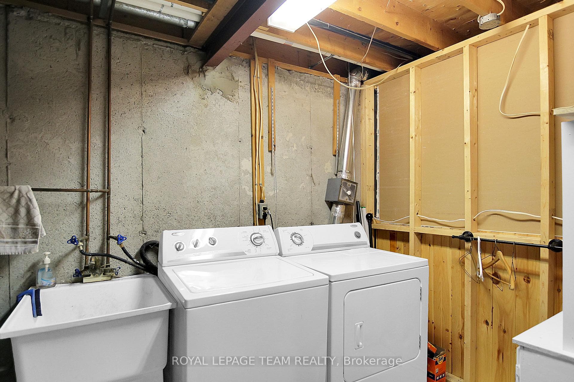 Laundry room, lower level