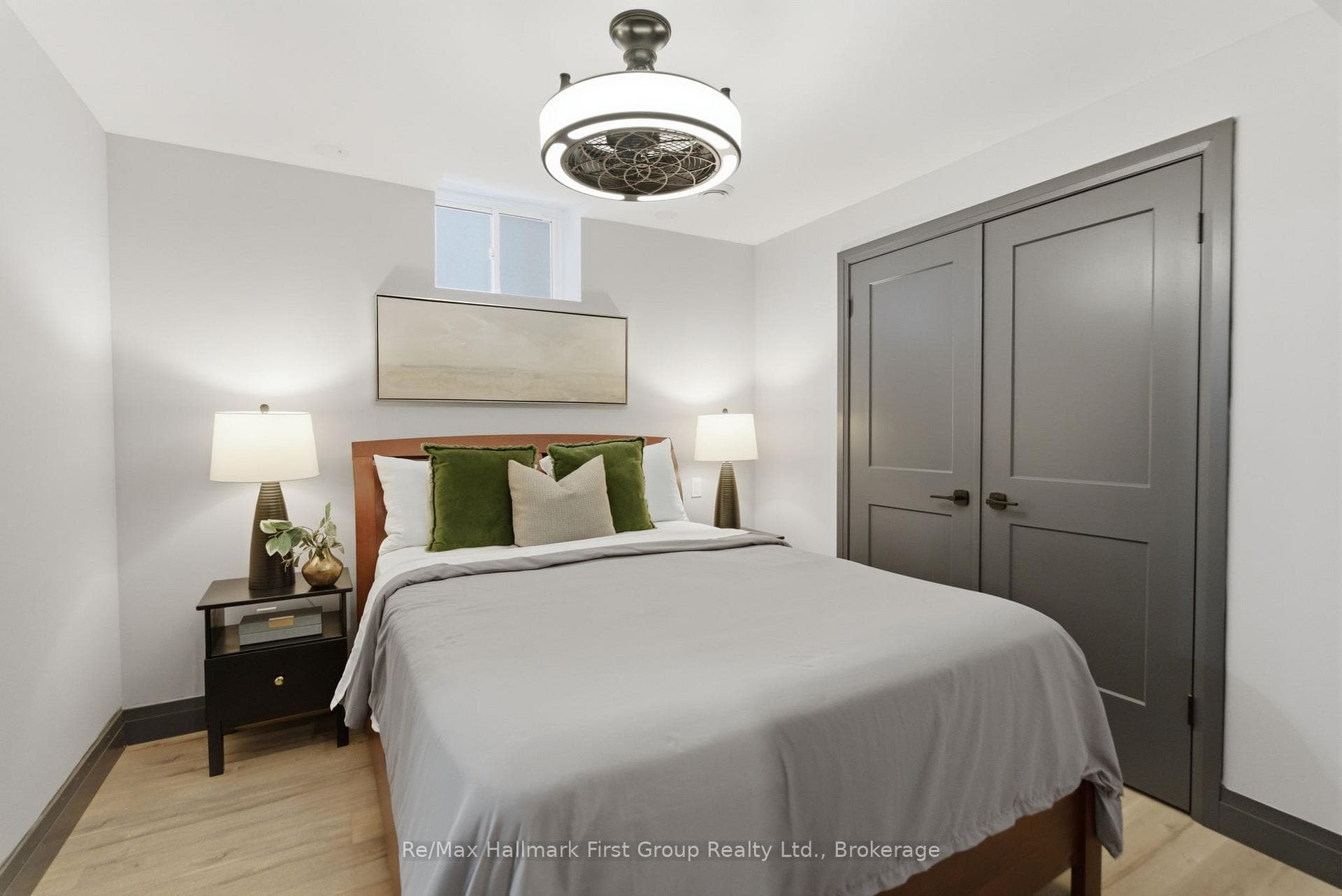 Large Double Closets and Pocket door to Ensuite
