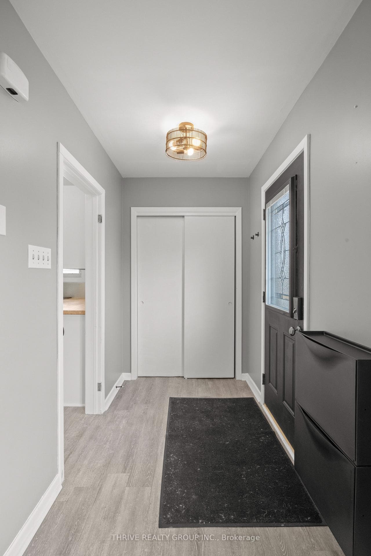 Front Entry with closet and shoe storage