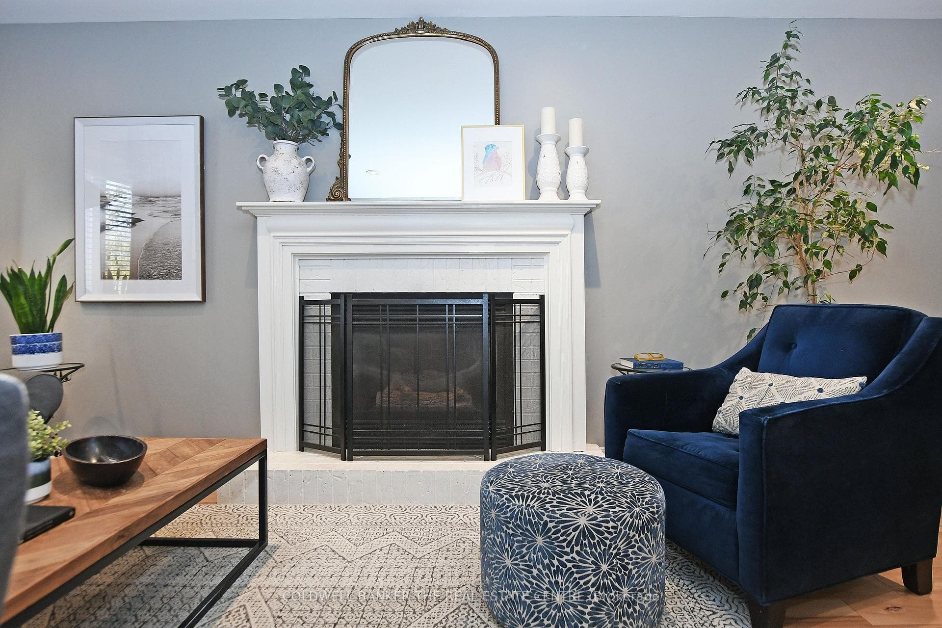 Beautifully Maintained Fire Place.