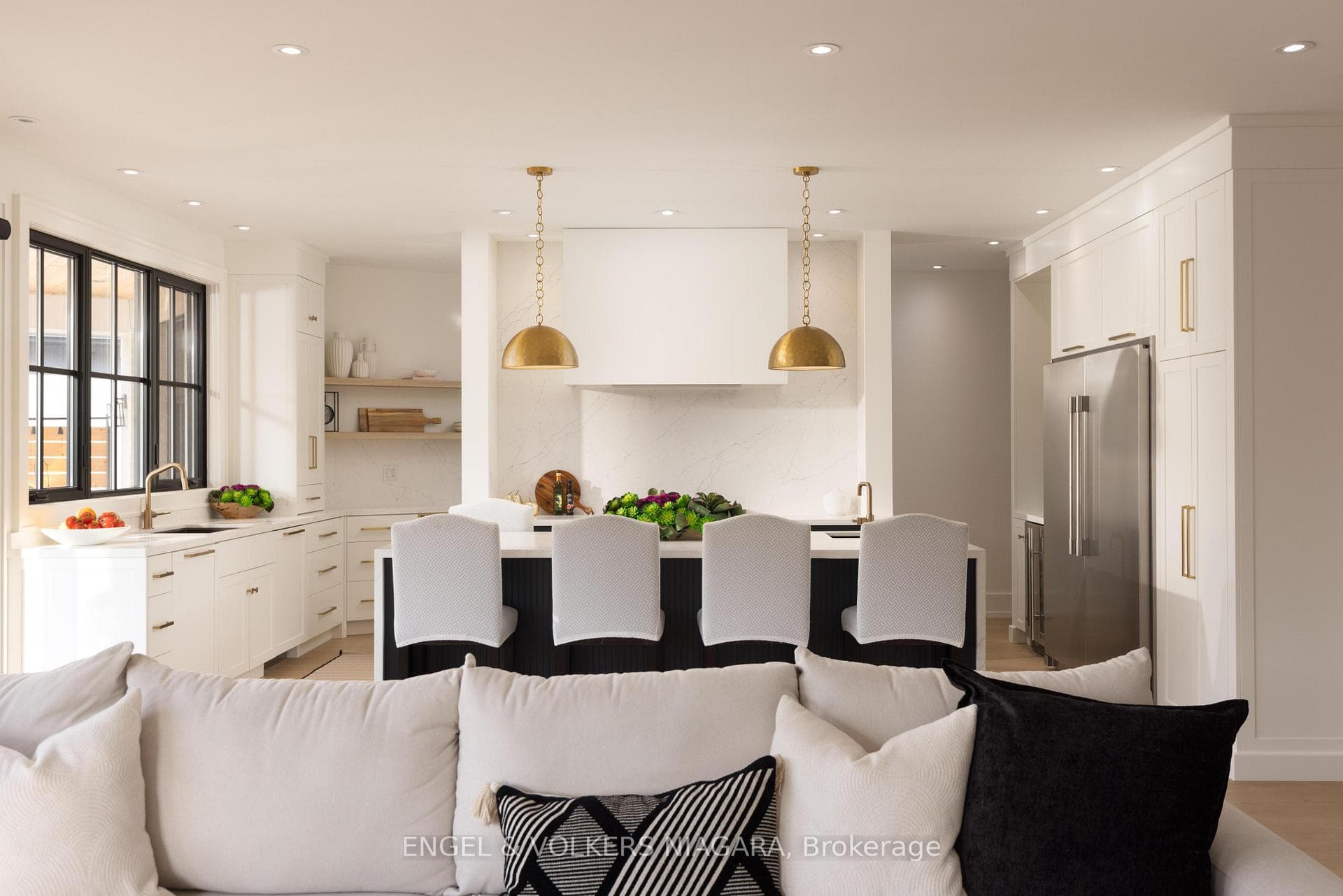 Large kitchen island