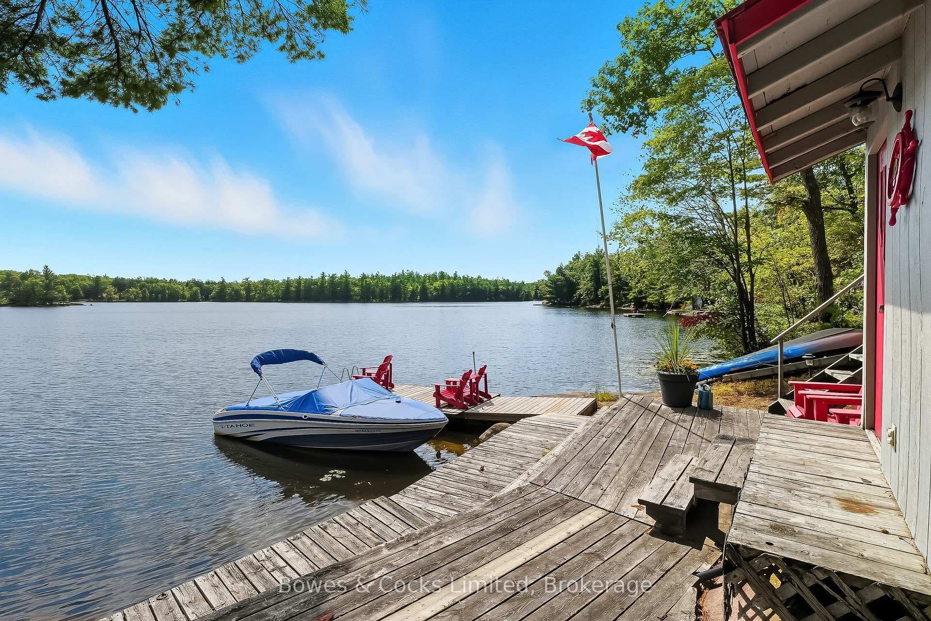 Water side decking