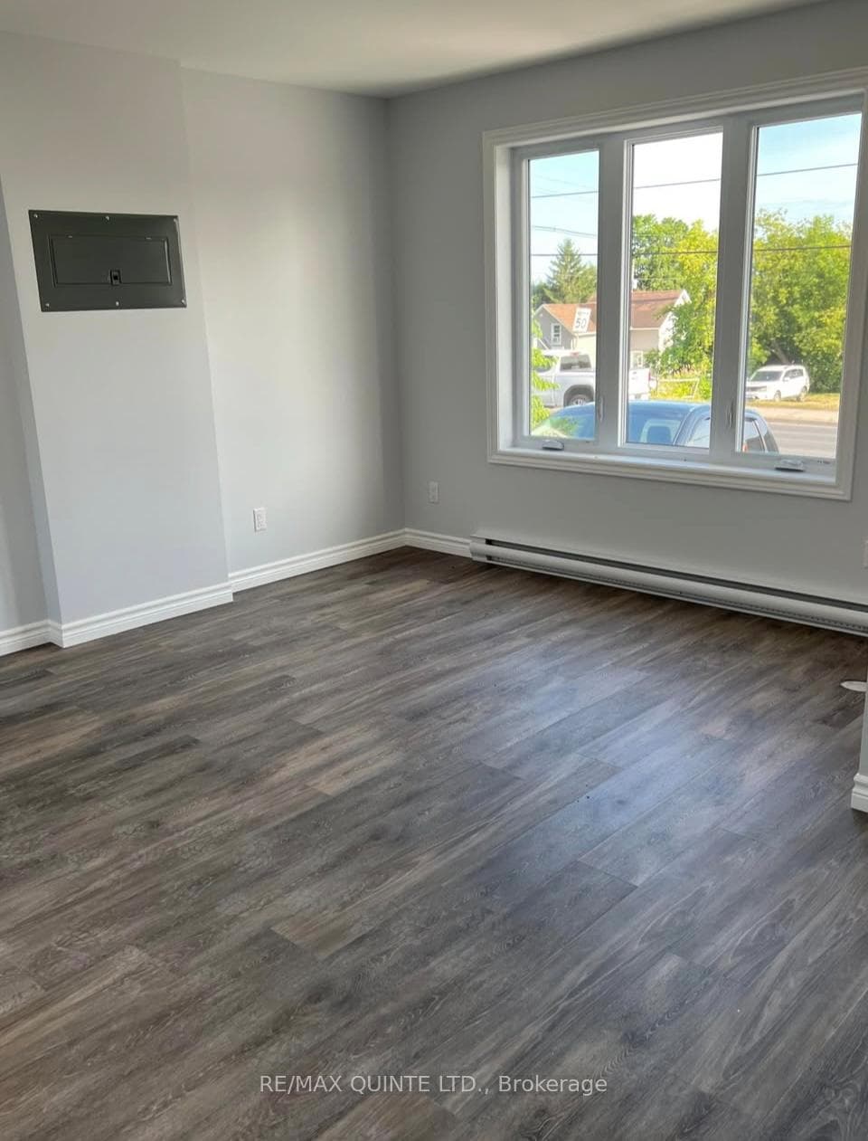 Open concept Kitchen & Living Room