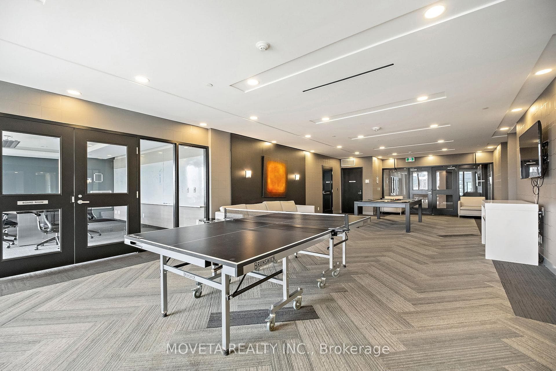 Ping Pong, Pool Table and Board Room