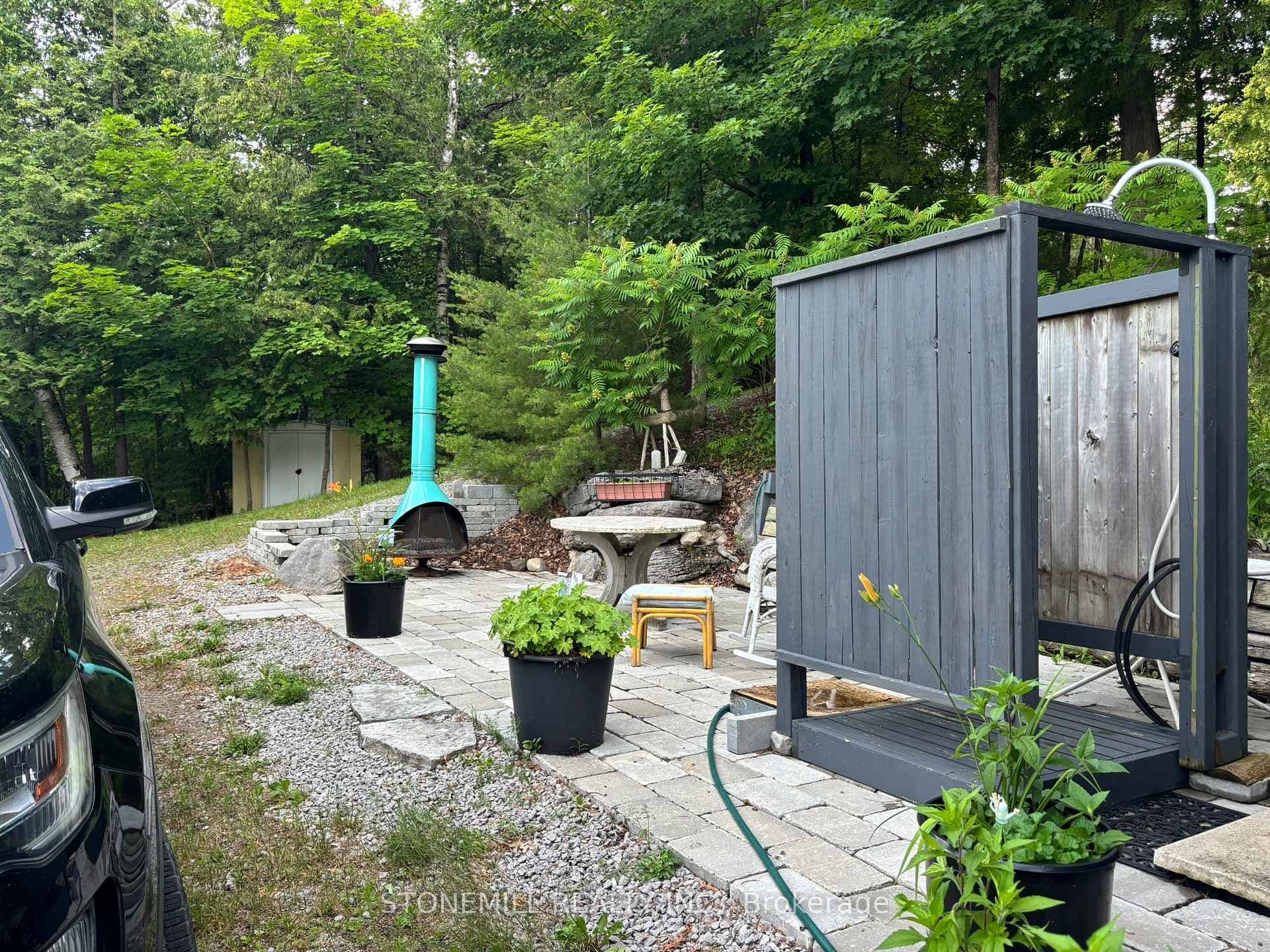 Outdoor Shower!