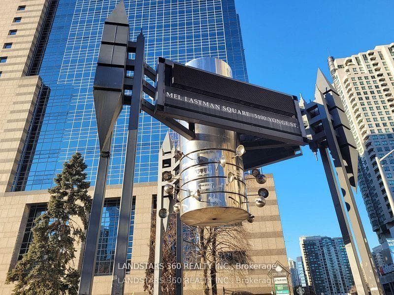 Mel lastman Square across the rd