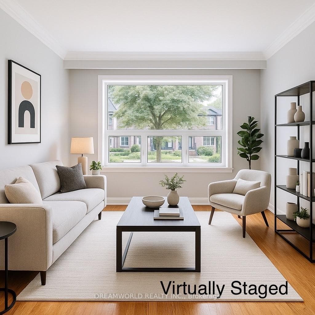 Virtually created Living Room