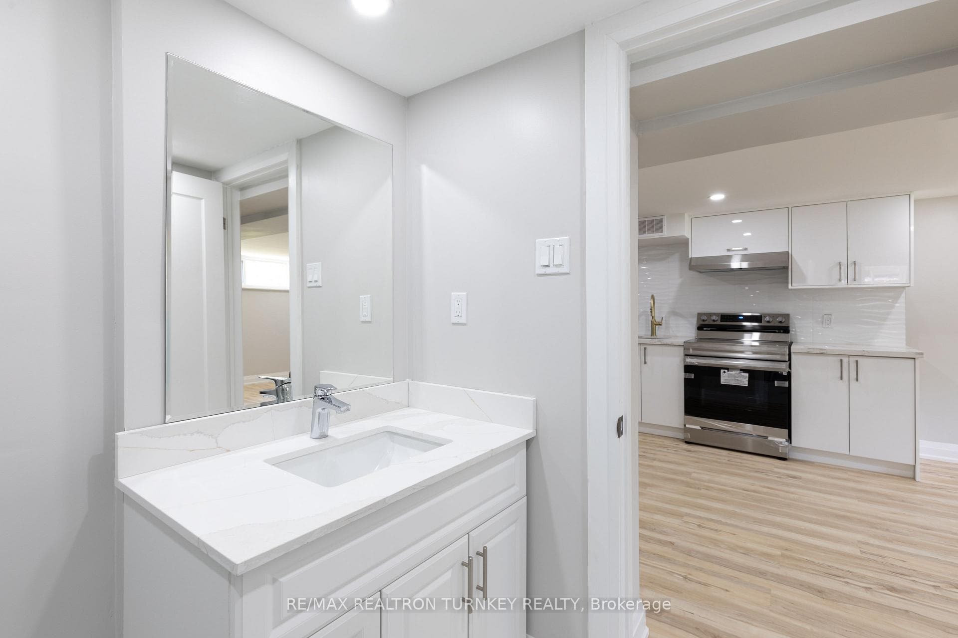 Bright and White Vanity