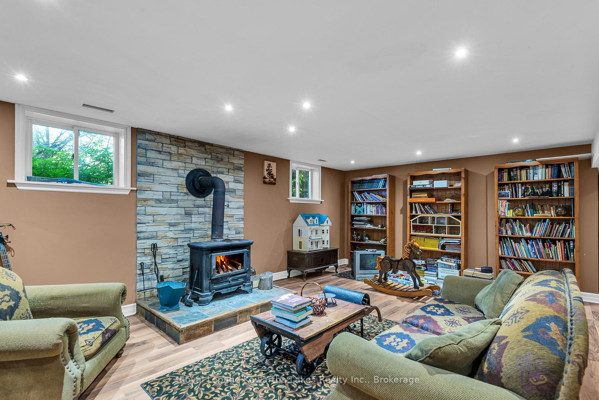 Lower level Family room