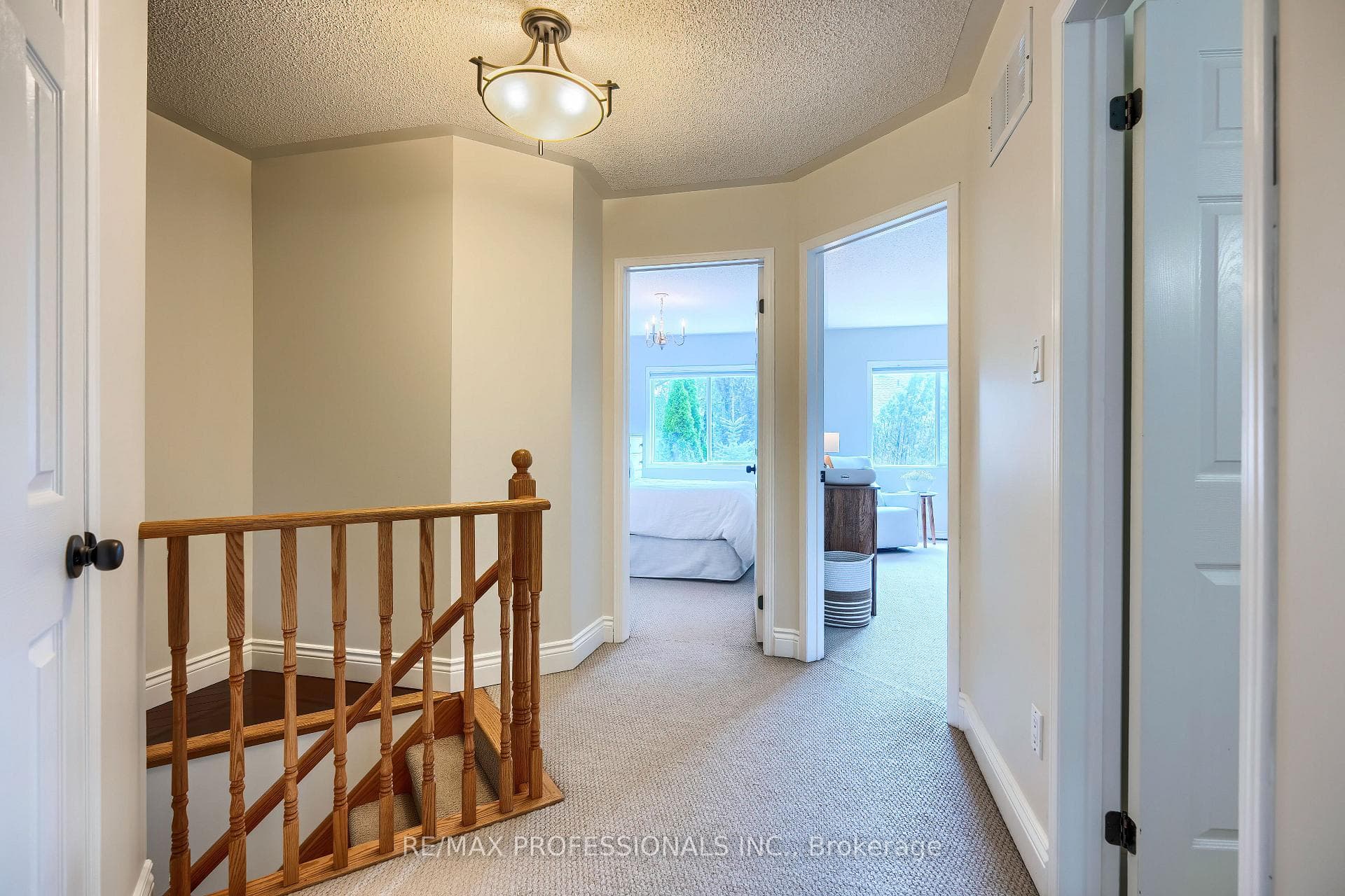 Upper Hallway leading to 2 Additional Bedrooms