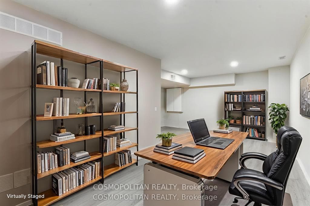 Virtually Staged- Potential Home Office