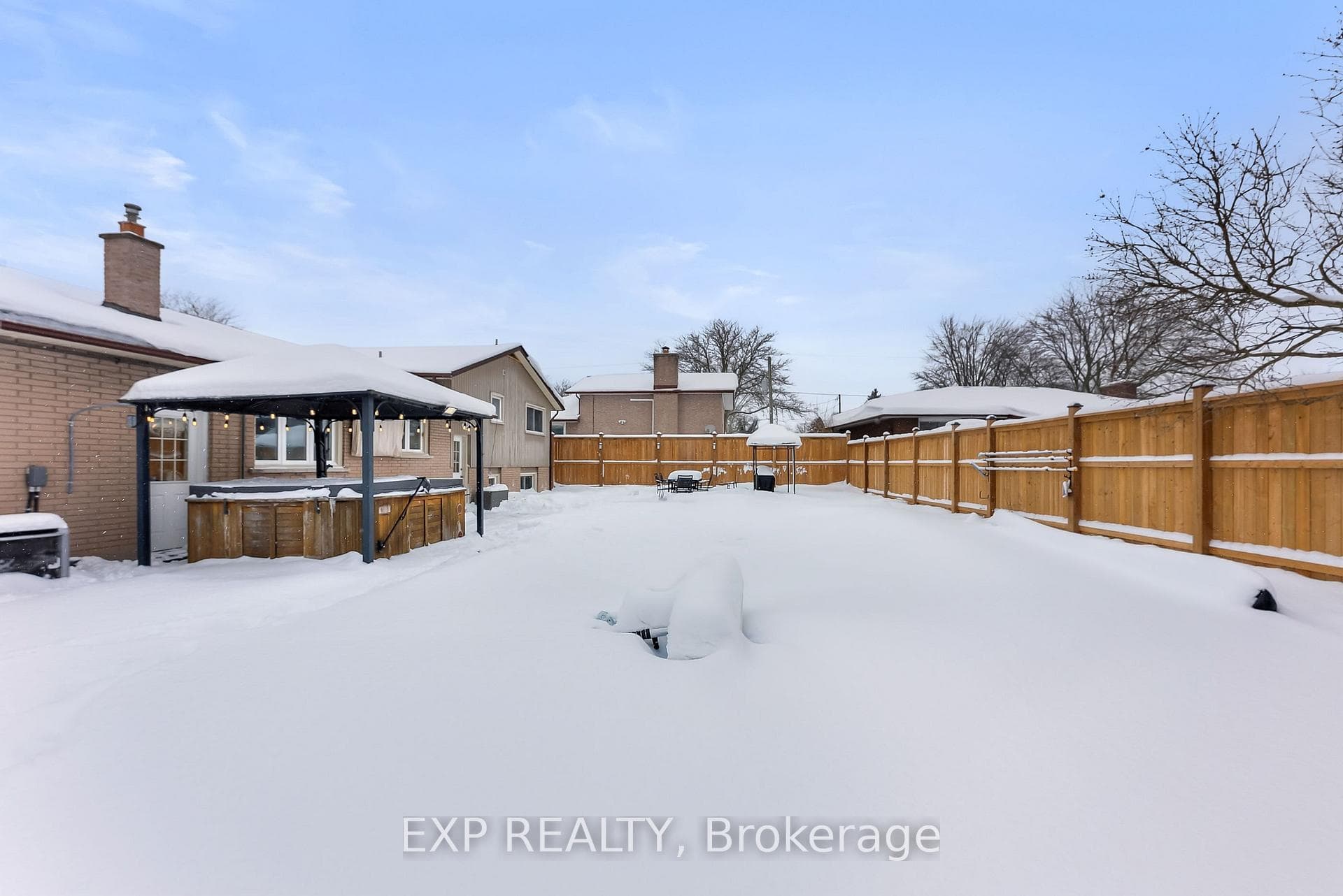 Huge 18x36 In-Ground Pool (under all the snow!)