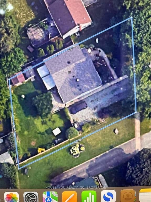House from above