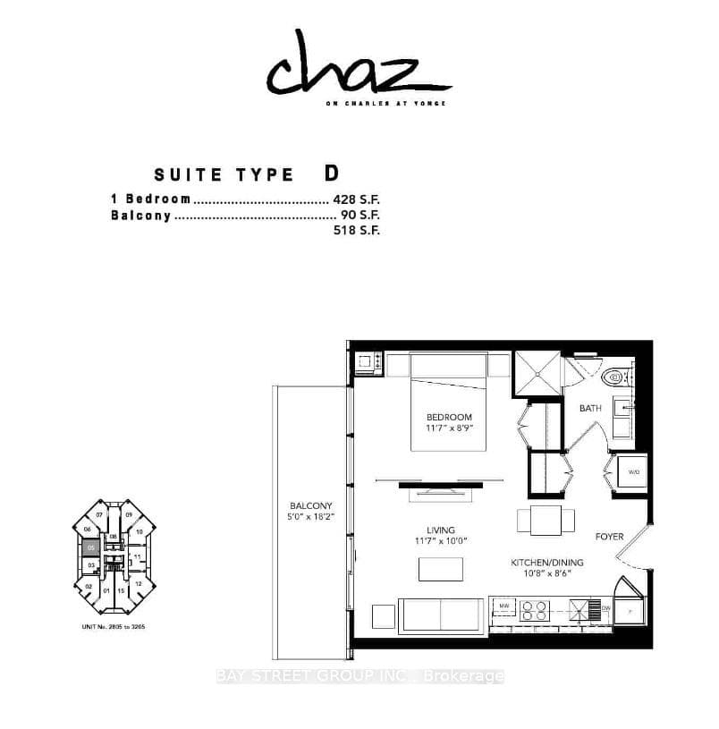 45 Charles Street Unit 2805 photo 12