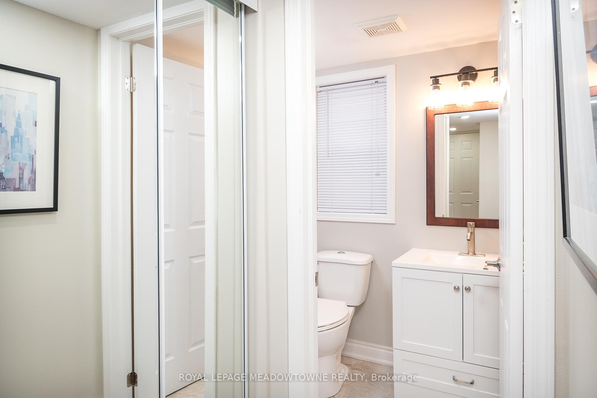 Convenient Main floor powder room
