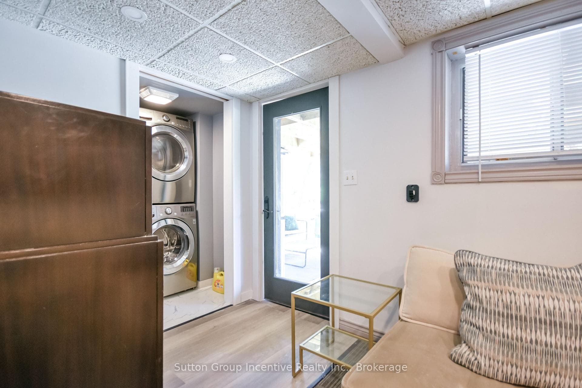 Beach House - Lower Level - Laundry & Walkout