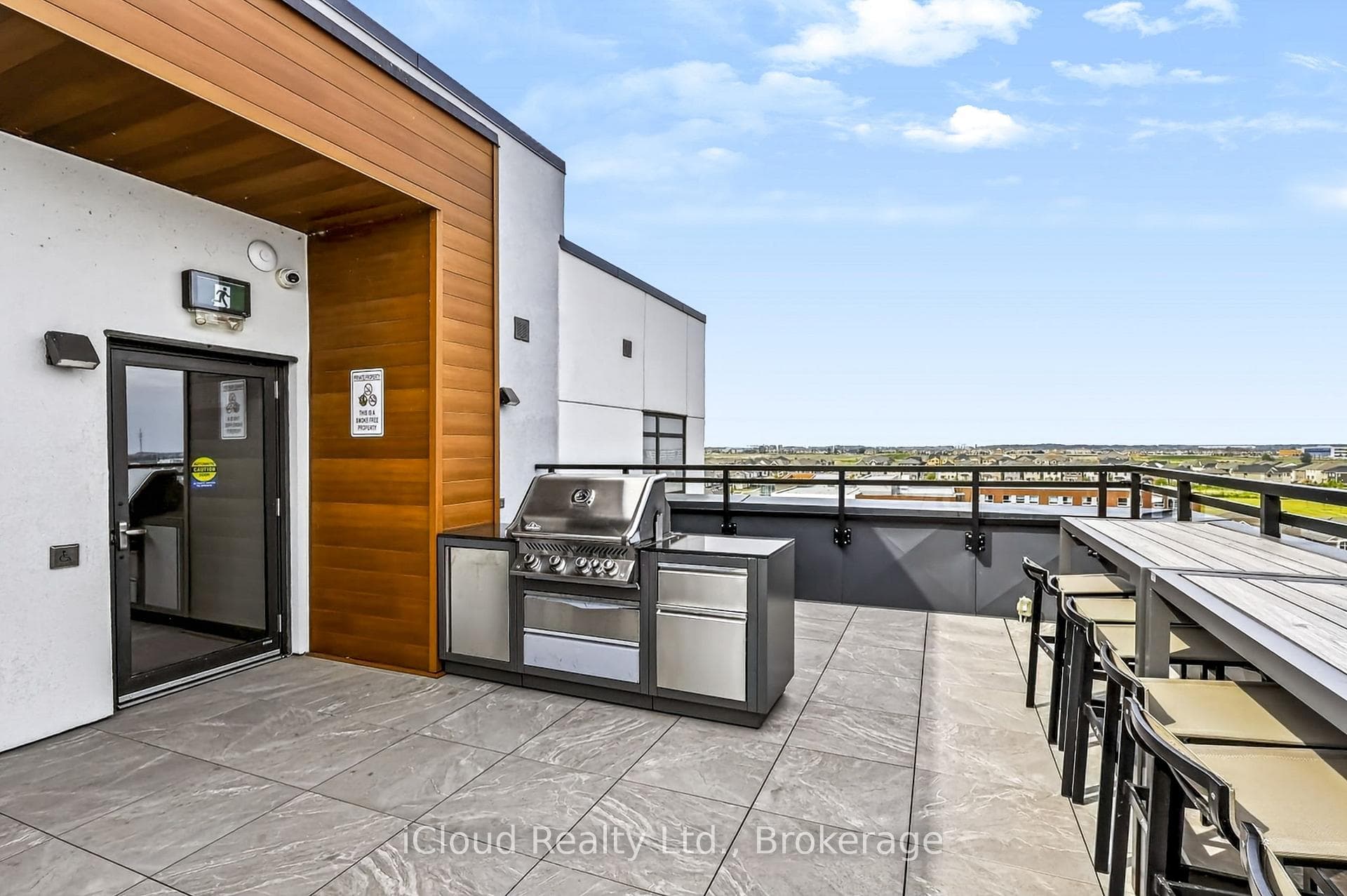 BBQ and Exterior Sitting Area