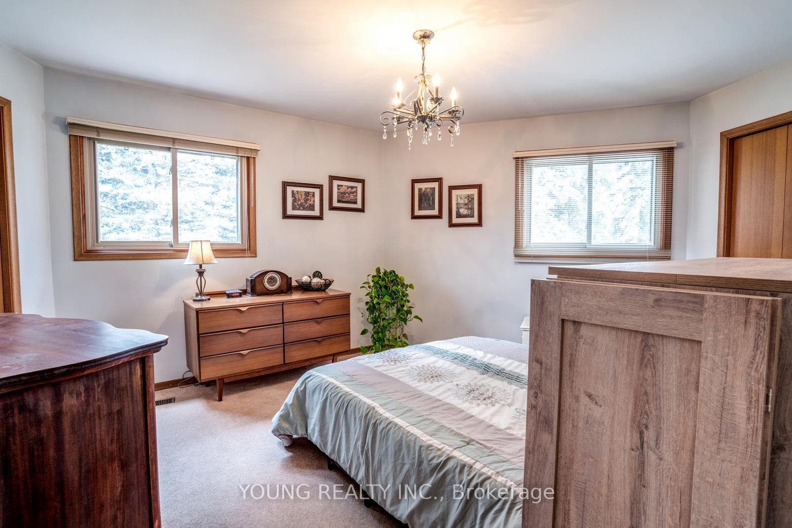 3rd Bedroom with Large above Grade Windows