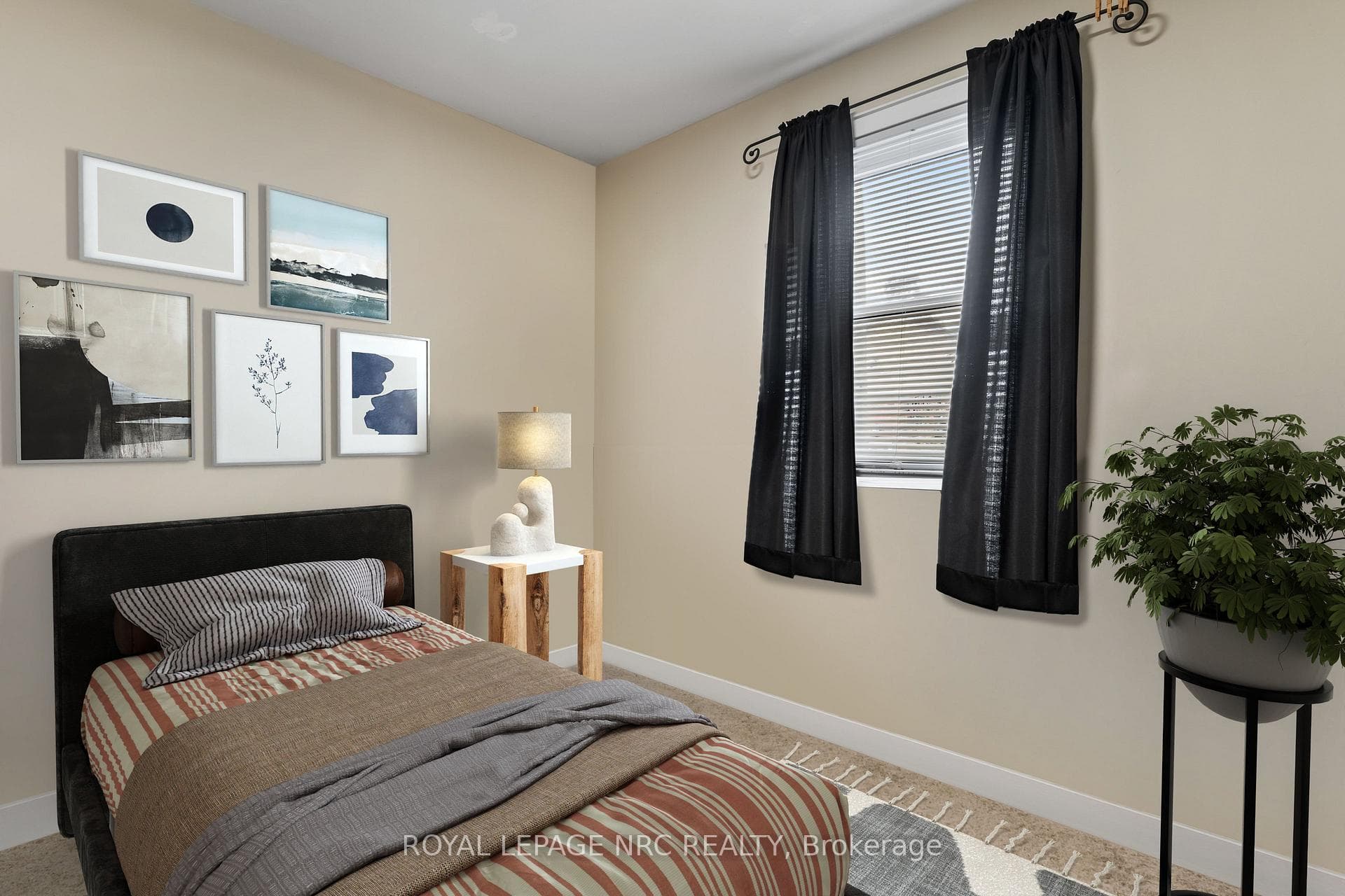 **Virtually Staged ** Bedroom